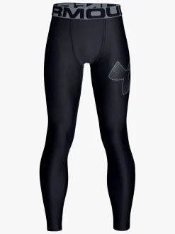 Børn UnderArmour Underdele>Under Armour HeatGear Leggings, Black