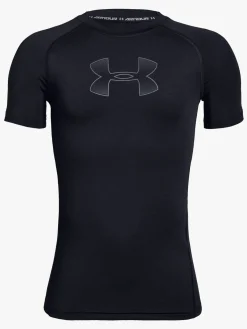 UnderArmour Under Armour HeatGear Short Sleeve Træningstrøje, Black