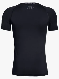 UnderArmour Under Armour HeatGear Short Sleeve Træningstrøje, Black