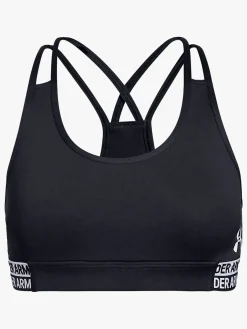 Børn UnderArmour Under Armour HeatGear Sports-BH, Black