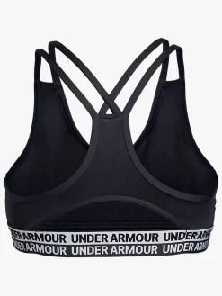 Børn UnderArmour Under Armour HeatGear Sports-BH, Black