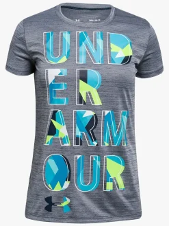UnderArmour Sportstøj>Under Armour Hybrid 2.0 Big Logo T-shirt, Academy