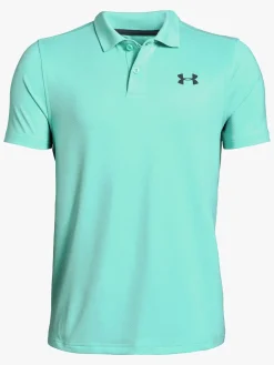 Børn UnderArmour Overdele>Under Armour Performance Polo 2.0, Neo Turquoise