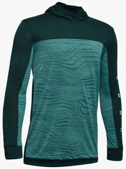 Børn UnderArmour Under Armour Relay Hoody, Midnight Navy