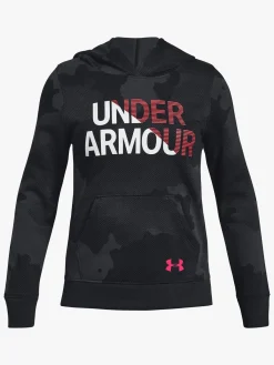 UnderArmour Sportstøj>Under Armour Rival Hættetrøje, Black