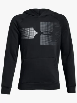 UnderArmour Sportstøj*Under Armour Rival Logo Hættetrøje, Black Sort