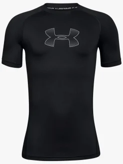 UnderArmour Sportstøj*Under Armour SS Træningstrøje, Black Sort