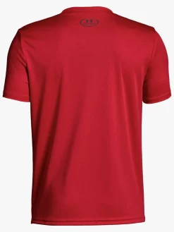 UnderArmour Sportstøj*Under Armour Tech Big Logo Solid Tee Træningstrøje, Red Rød