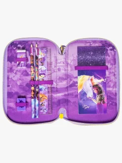 UnicornAcademy Unicorn Academy Dobbelt Penalhus, Lilla