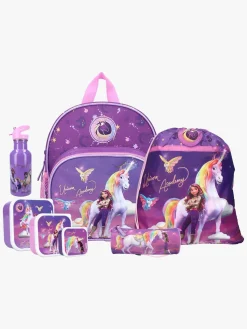 Børn UnicornAcademy Tasker>Unicorn Academy Rygsæk , Gymnastikpose , Penalhus , Flaske & Madkasse, It's Fate