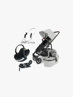 UPPAbaby Vognpakker*CRUZ V2 Duovogn inkl. BeSafe iZi Go Modular X2 i-Size Autostol Baby & Base, Anthony Grey