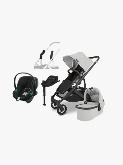 UPPAbaby Vognpakker>CRUZ V2 Duovogn inkl. Cybex Aton B2 i-Size Autostol Baby & Base, Anthony Grey