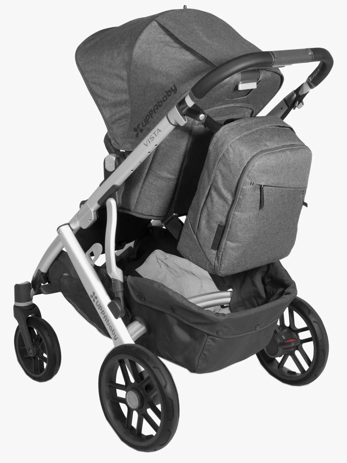 UPPAbaby Pusletasker>Jordan Pusletaske, Charcoal Mélange