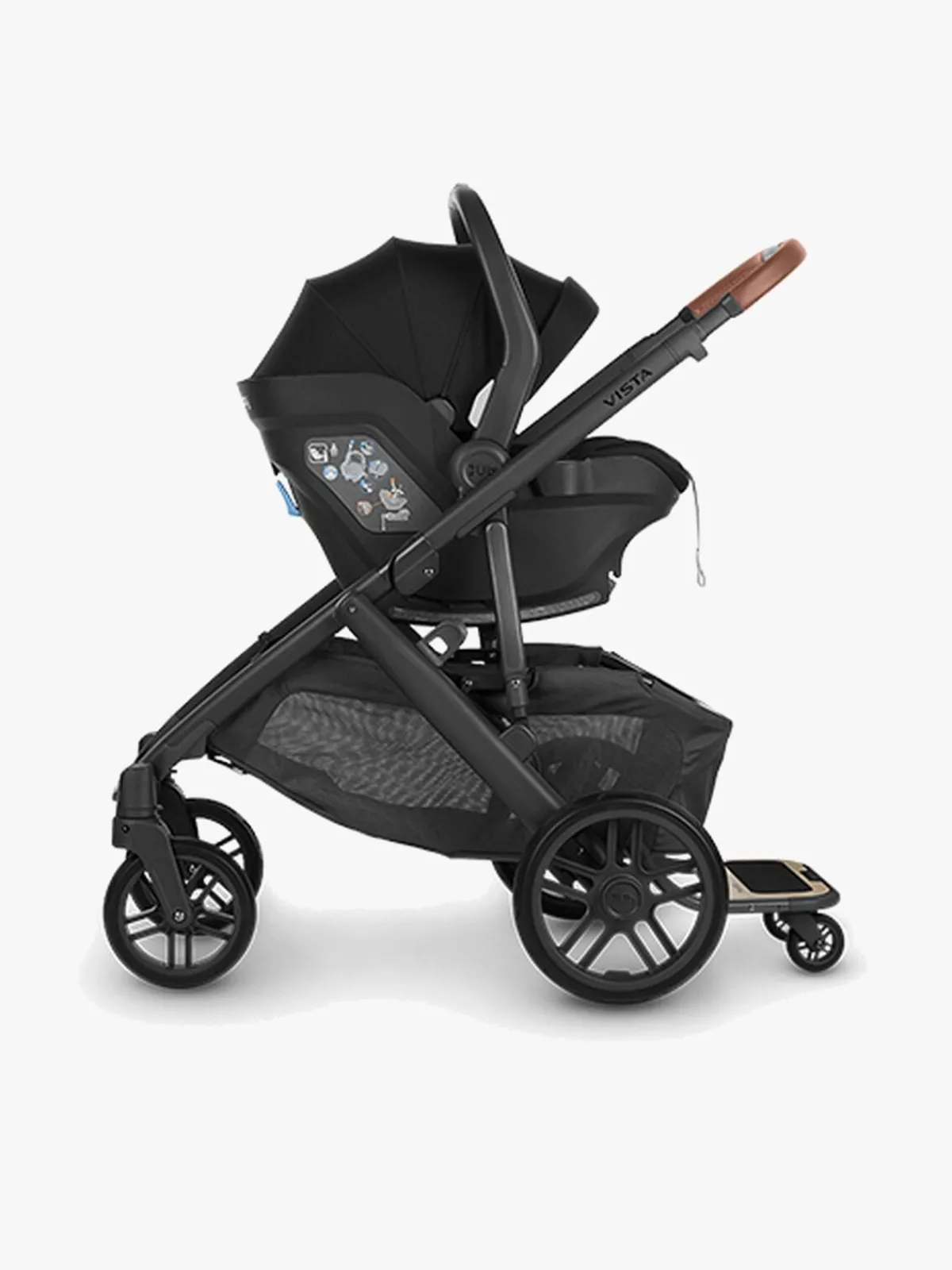 UPPAbaby Autostole 0-13 Kg>MESA i-Size Autostol Baby, Jake Black