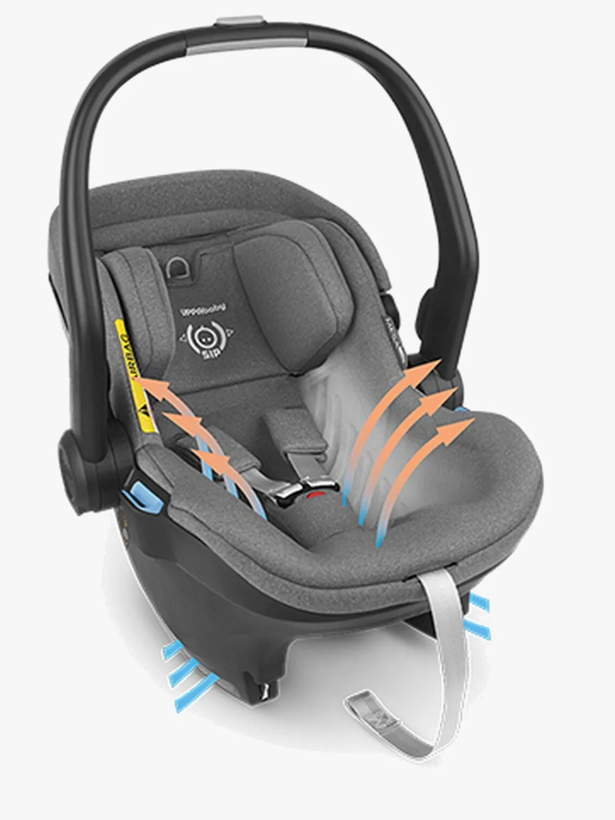 UPPAbaby Autostole 0-13 Kg>MESA i-Size Autostol Baby, Jordan Grey