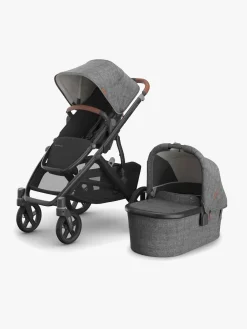UPPAbaby Duo- & Kombivogne*Vista V3 Duovogn, Greyson Grå/Sort