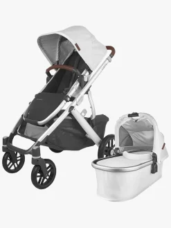 UPPAbaby Duo- & Kombivogne*VISTA V2 Duovogn, Bryce White Hvid