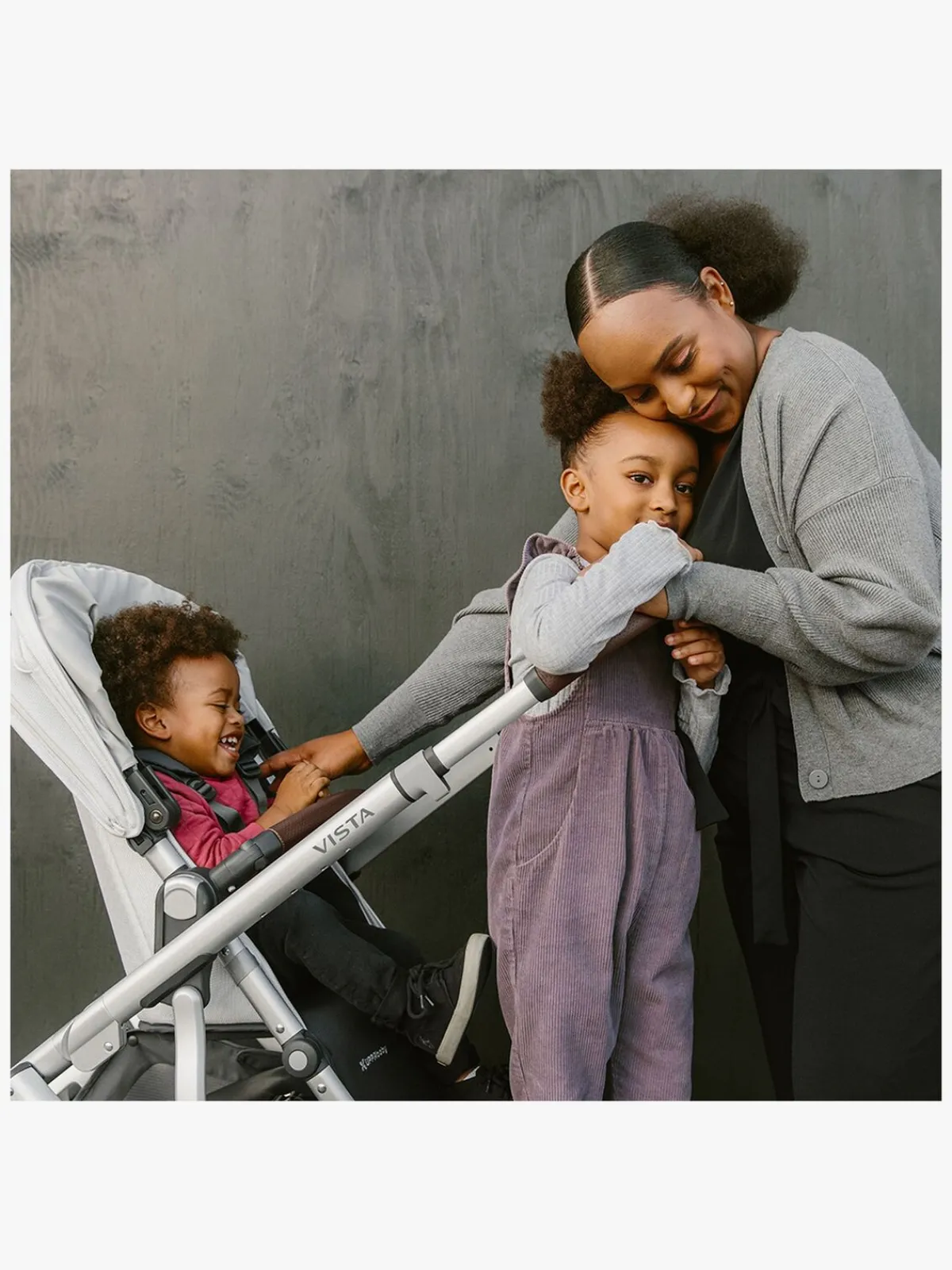 UPPAbaby Duo- & Kombivogne*VISTA V2 Duovogn, Bryce White Hvid