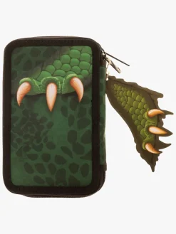 ValiantDino Kreativt Legetøj*Valiant Dino Dobbelt Penalhus, Grøn