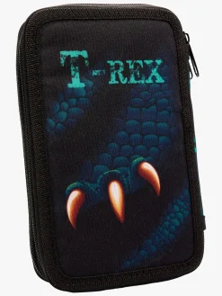 ValiantDino Valiant Dino T-REX Adventure  Fyldt Dobbelt Penalhus, Grøn