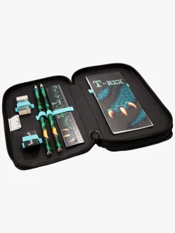 ValiantDino Valiant Dino T-REX Adventure  Fyldt Dobbelt Penalhus, Grøn