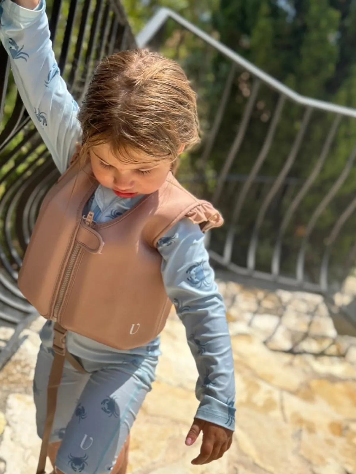 VanillaCopenhagen Uv & Strand*Vanilla Copenhagen Svømmevest, Oak Brun