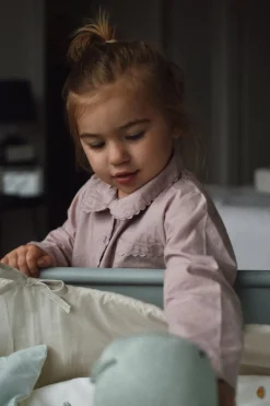 Børn VanillaCopenhagen Sengerand Tremmeseng, Oyster Grey