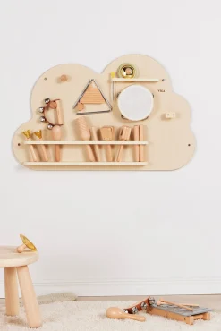 VIGA Aktivitetspanel med Slagtøjsinstrumenter