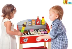 VIGA Rolleleg*Grill Med Tilbehør