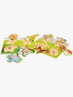 VIGA Spil & Puslespil>Knoppuslespil Dyr, 2-pak