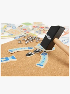 VIGA Kreativt Legetøj*Kreasæt Byg Din Robot Blå/Orange