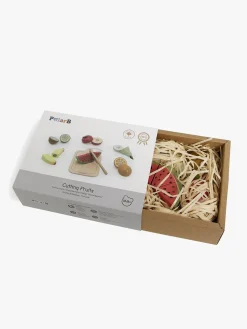 VIGA Rolleleg>Legesæt med Frugt og Skærebræt