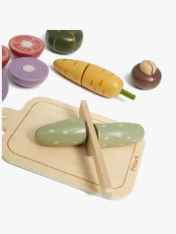 VIGA Rolleleg></noscript>Legesæt med Grøntsager og Skærebræt