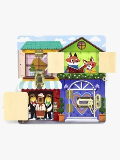 Børn VIGA Legetøj Til Børn På 0-10 År|Spil & Puslespil>Låsebræt Dyr