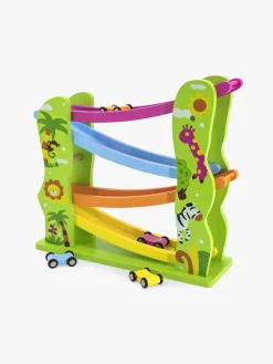 Børn VIGA Legetøj Til Børn På 0-10 År|Legetøjsbiler & -Fartøjer>Racerbane med Biler Safari