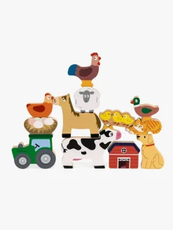 VIGA Babylegetøj*Stablespil Bondegårdsdyr