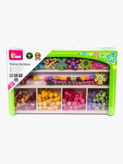 VIGA Kreativt Legetøj*Træperler Flower Flerfarvet