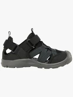 Børn VikingFootwear Viking Adventure Sandaler, Black/Charcoal
