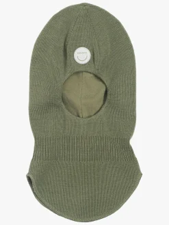 Børn VikingFootwear Tilbehør|Uldtøj>Viking Alv Elefanthue Merinould, Olive