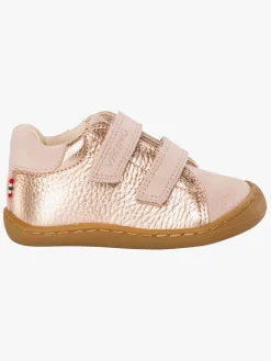 Børn VikingFootwear Begyndersko>Viking Alv Rena Barefoot 2V Begyndersko, Light Pink/Gold