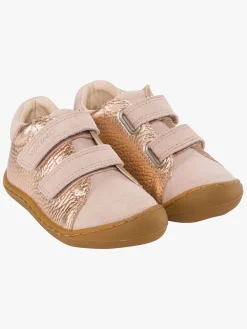 Børn VikingFootwear Begyndersko>Viking Alv Rena Barefoot 2V Begyndersko, Light Pink/Gold