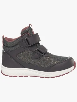 Børn VikingFootwear Sneakers>Viking Bouncy Glitter Mid 2V GTX Sneakers, Charcoal