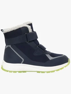 Børn VikingFootwear Sneakers>Viking Equip Glow Warm WP 2V Vinterstøvler, Navyblå