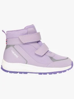 Børn VikingFootwear Sneakers>Viking Equip Glow WP 2V Sneakers, Syrenfarvet
