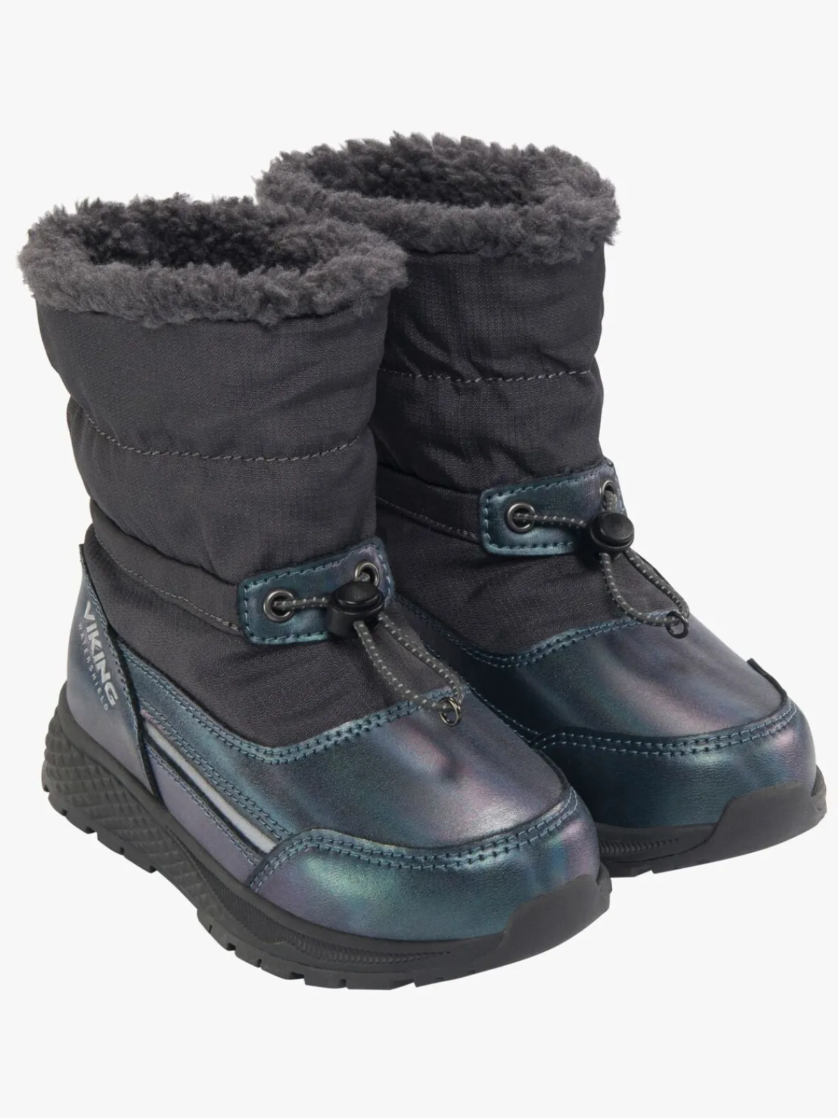 VikingFootwear Støvler & Vinterstøvler*Viking Equip Shine Pull-On WP Vinterstøvler, Charcoal