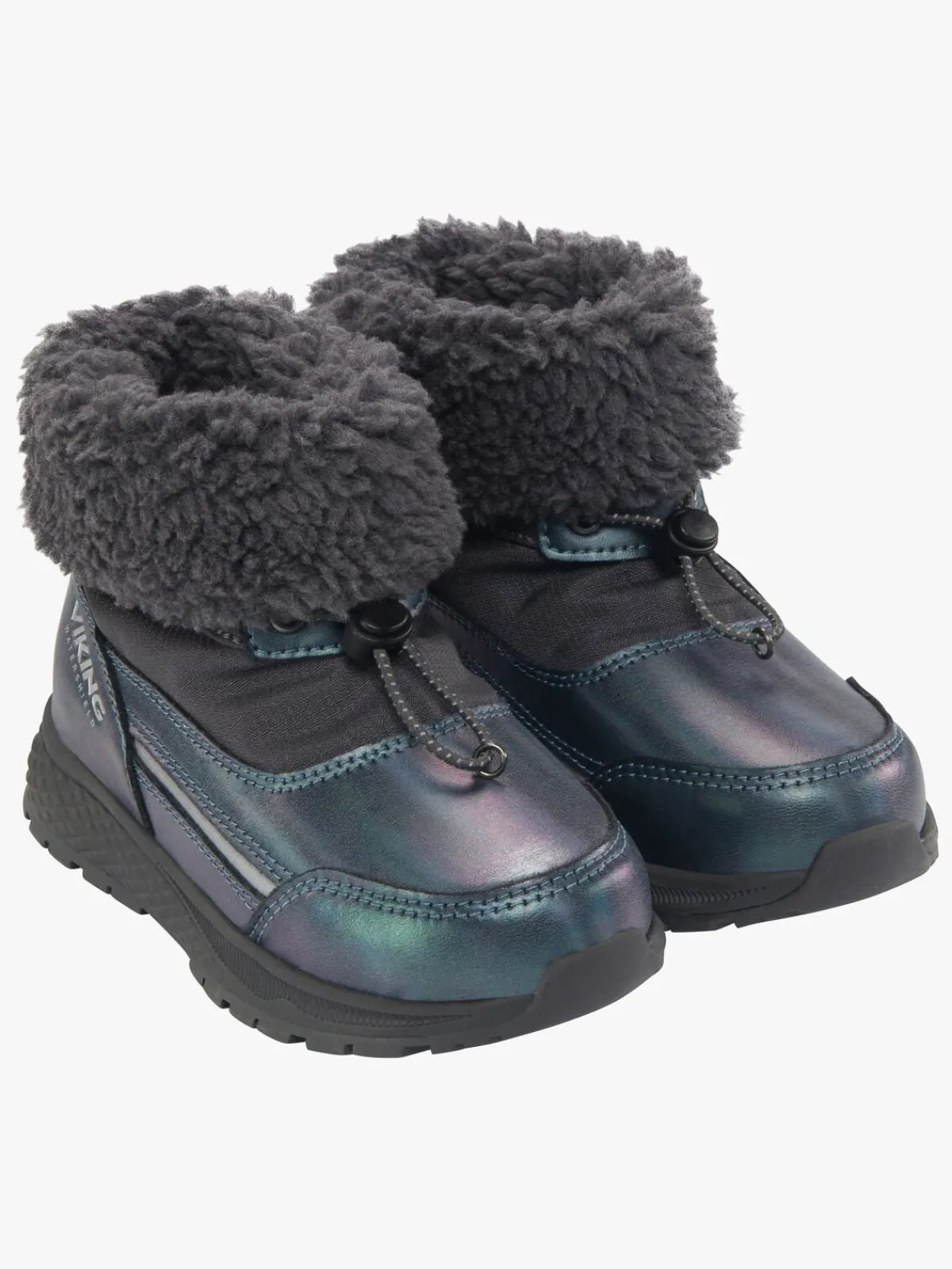 VikingFootwear Støvler & Vinterstøvler*Viking Equip Shine Pull-On WP Vinterstøvler, Charcoal