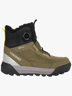 VikingFootwear Støvler & Vinterstøvler*Viking Expower BOA GTX Vinterstøvler, Khaki Grøn/Sort