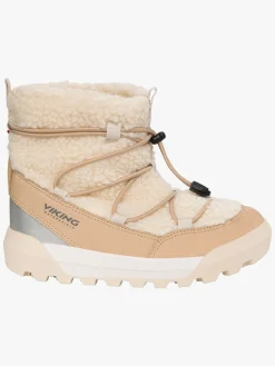 Børn VikingFootwear Støvler & Vinterstøvler>Viking Expower Flake WP SL Vinterstøvler, Linen