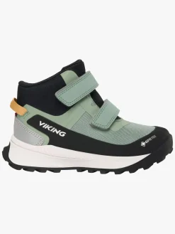 Børn VikingFootwear Sneakers>Viking Expower Mid GTX 2V Sneakers, Green