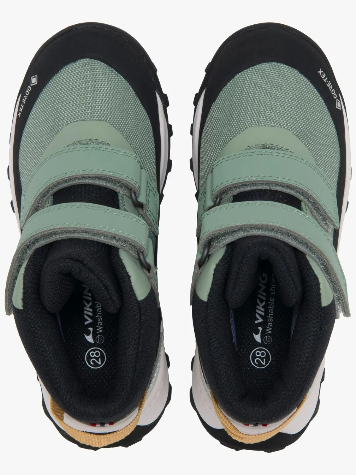 Børn VikingFootwear Sneakers>Viking Expower Mid GTX 2V Sneakers, Green